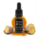 Grass Co EASE consumable CBD Oil 500mg with Ginger Turmeric Orange 10ml