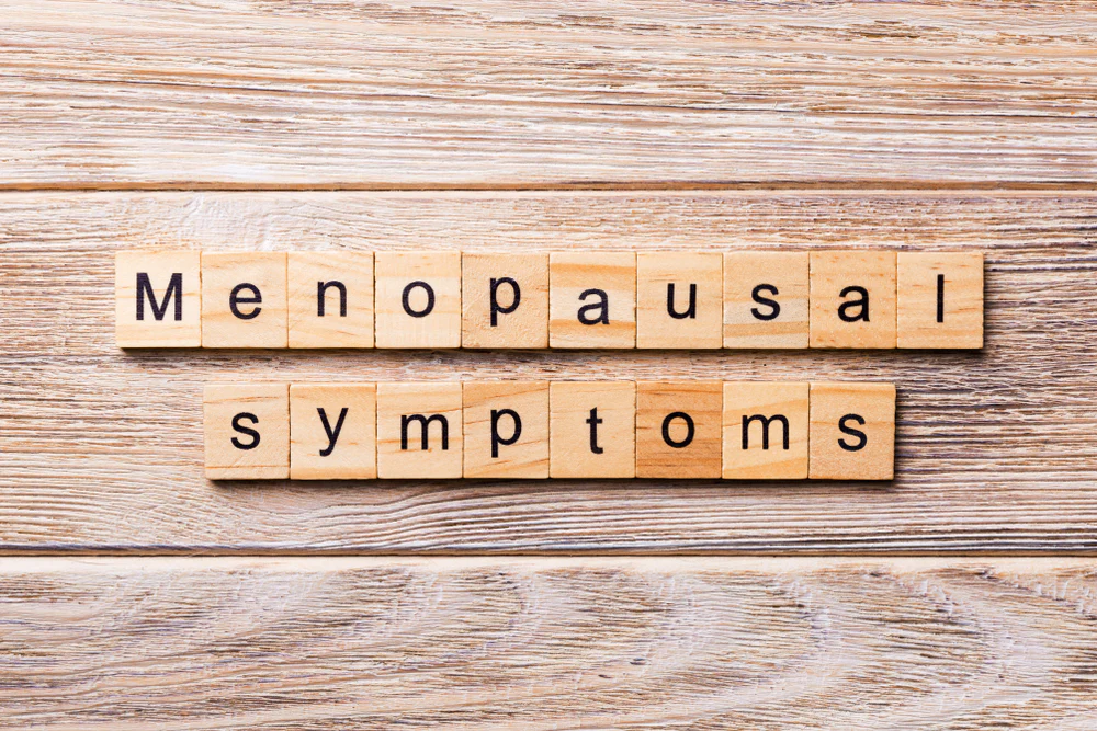 What are the 34 symptoms of menopause?
