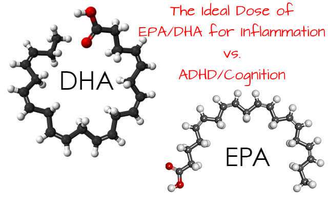 The Ideal Dose of EPA/DHA for Inflammation vs ADHD/Cognition
